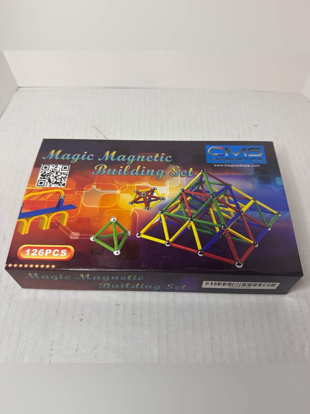 CMS Magnetics Magic Magnetic Stem Building Set, 116 Pieces
